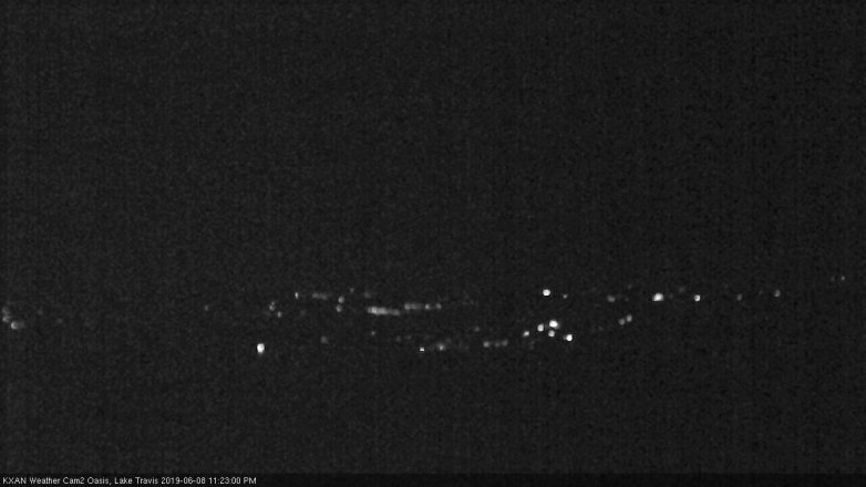 Lake Travis webcam, June 8, 2019 10:25 PM CT