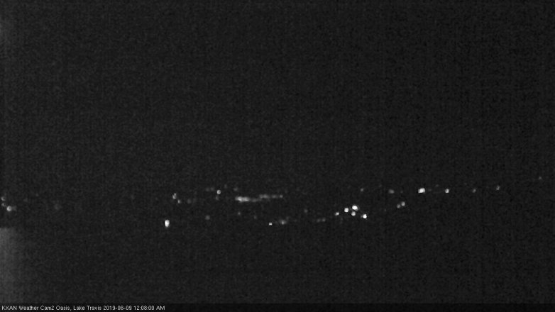 Lake Travis webcam, June 8, 2019 11:10 PM CT