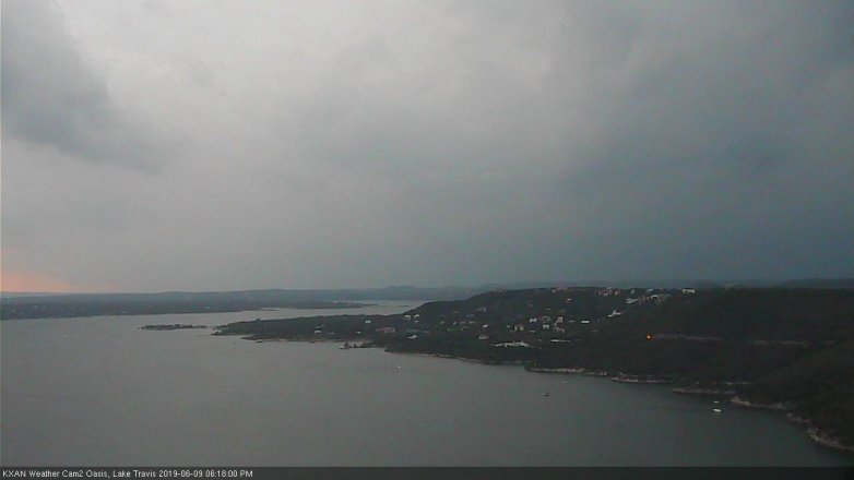 Lake Travis webcam, June 9, 2019 5:20 PM CT