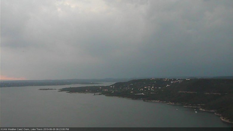 Lake Travis webcam, June 9, 2019 5:25 PM CT