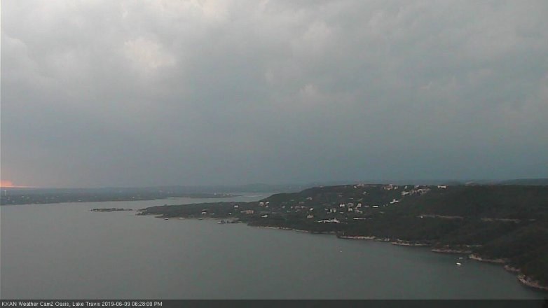 Lake Travis webcam, June 9, 2019 5:30 PM CT