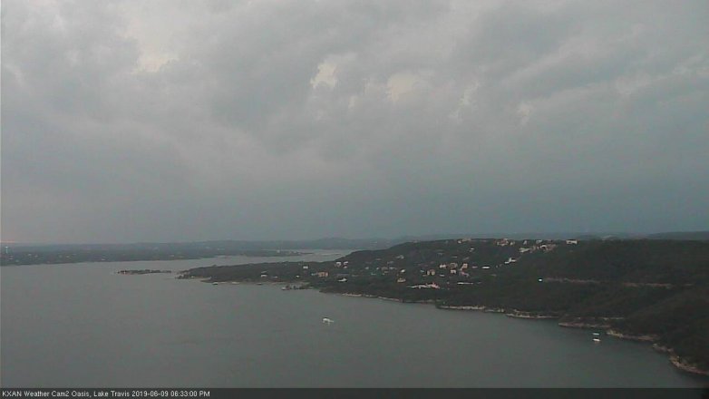 Lake Travis webcam, June 9, 2019 5:35 PM CT