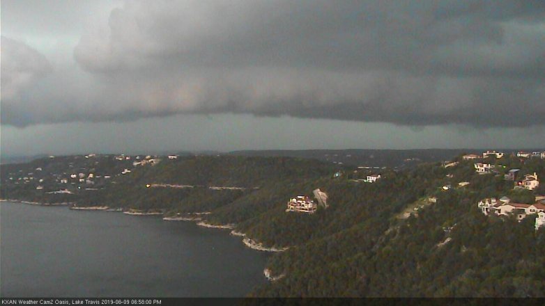 Lake Travis webcam, June 9, 2019 6:00 PM CT