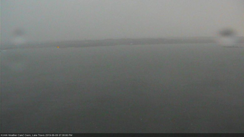 Lake Travis webcam, June 9, 2019 6:40 PM CT