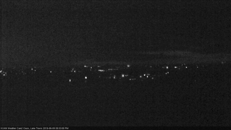 Lake Travis webcam, June 9, 2019 8:35 PM CT