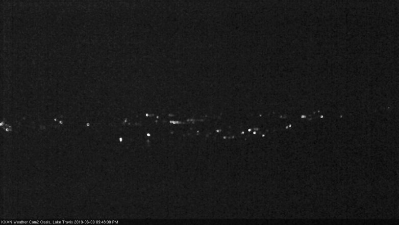 Lake Travis webcam, June 9, 2019 8:50 PM CT