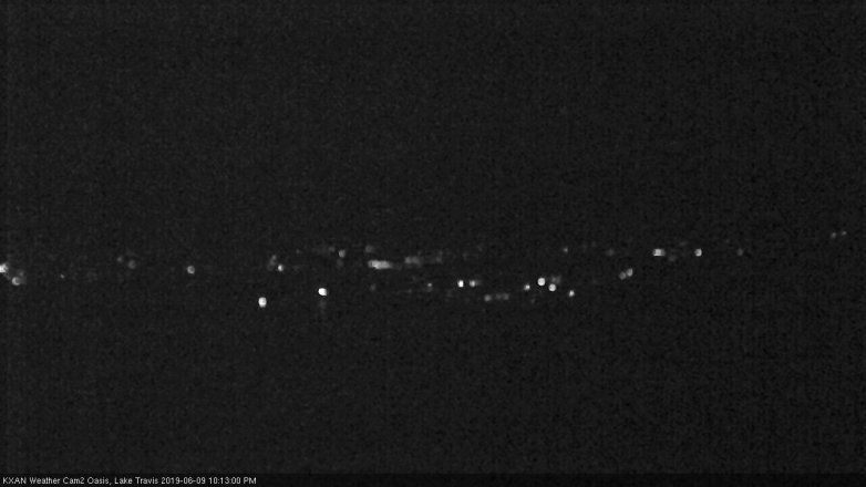 Lake Travis webcam, June 9, 2019 9:15 PM CT