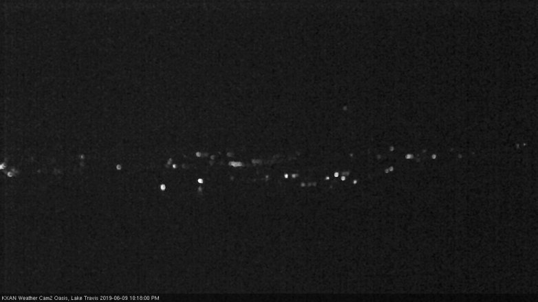 Lake Travis webcam, June 9, 2019 9:20 PM CT