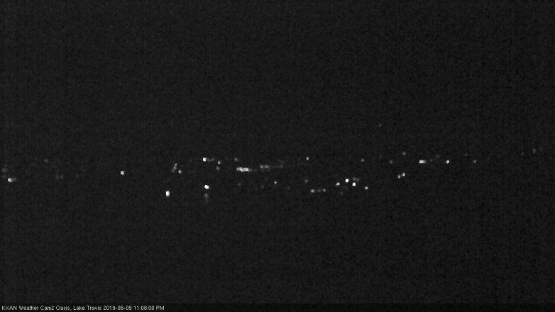 Lake Travis webcam, June 9, 2019 10:10 PM CT