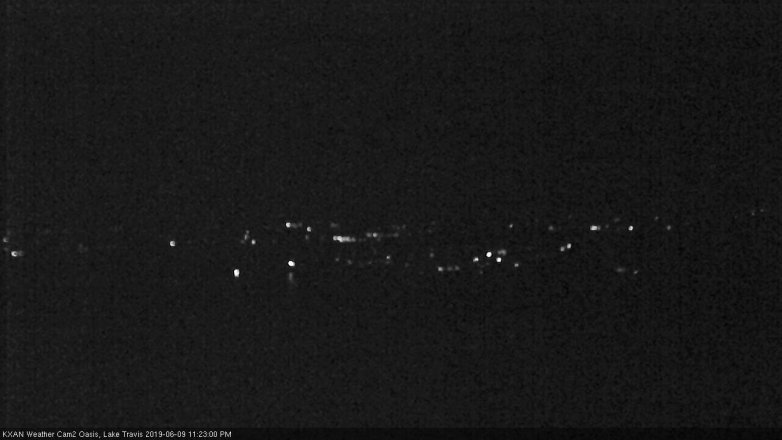 Lake Travis webcam, June 9, 2019 10:25 PM CT