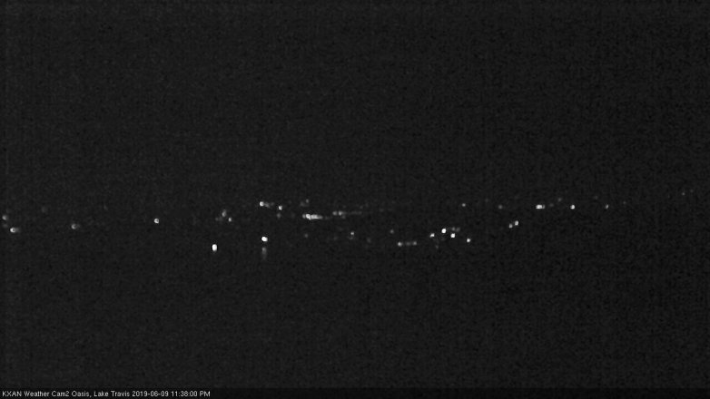 Lake Travis webcam, June 9, 2019 10:40 PM CT