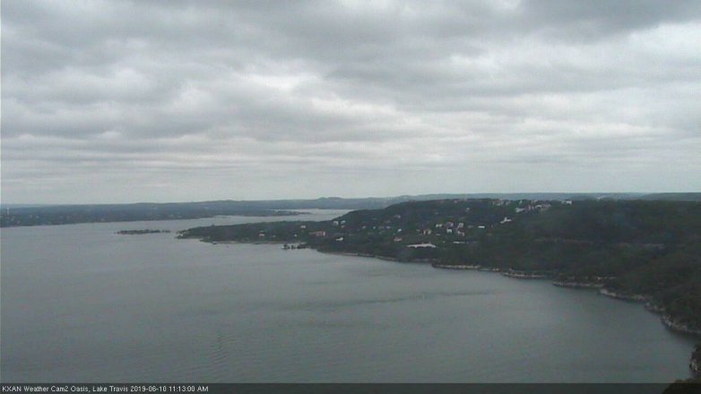 Lake Travis webcam, June 10, 2019 10:15 AM CT