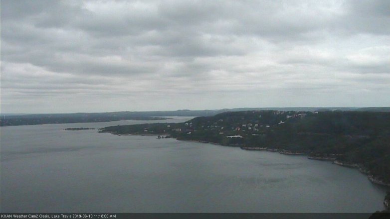 Lake Travis webcam, June 10, 2019 10:20 AM CT