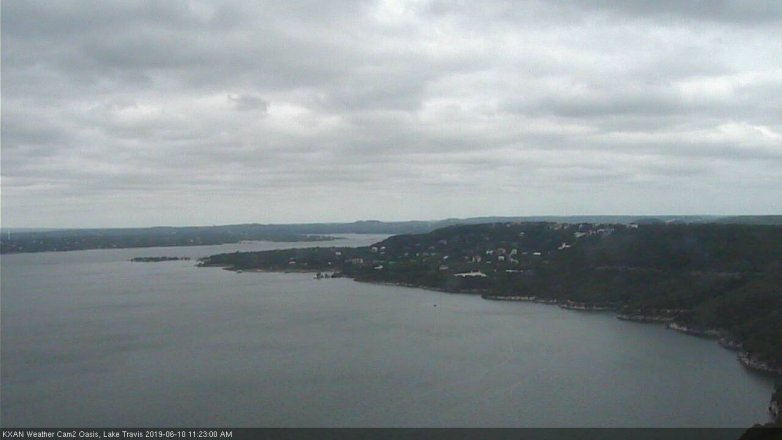Lake Travis webcam, June 10, 2019 10:25 AM CT