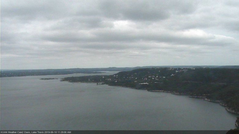 Lake Travis webcam, June 10, 2019 10:30 AM CT
