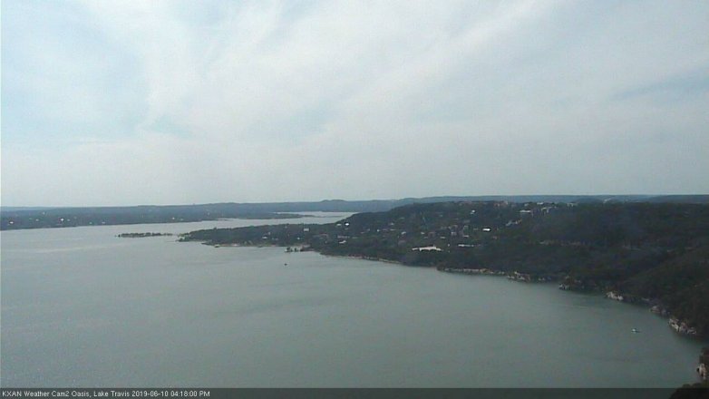 Lake Travis webcam, June 10, 2019 3:20 PM CT