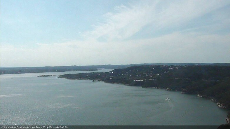 Lake Travis webcam, June 10, 2019 3:50 PM CT