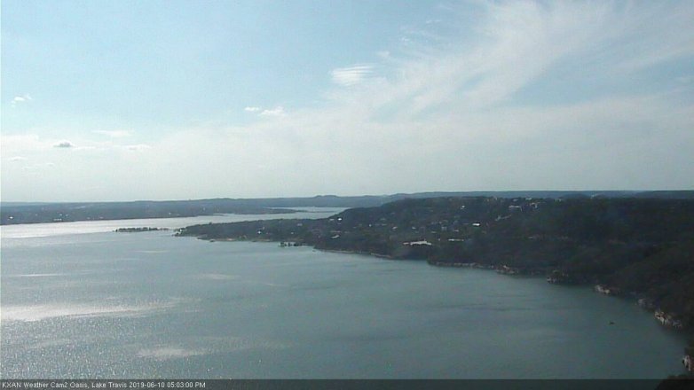 Lake Travis webcam, June 10, 2019 4:05 PM CT