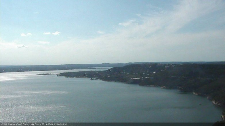 Lake Travis webcam, June 10, 2019 4:10 PM CT