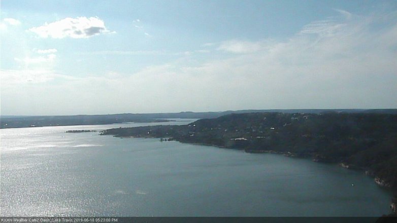 Lake Travis webcam, June 10, 2019 4:25 PM CT