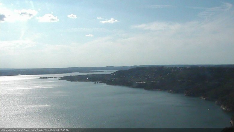 Lake Travis webcam, June 10, 2019 4:30 PM CT