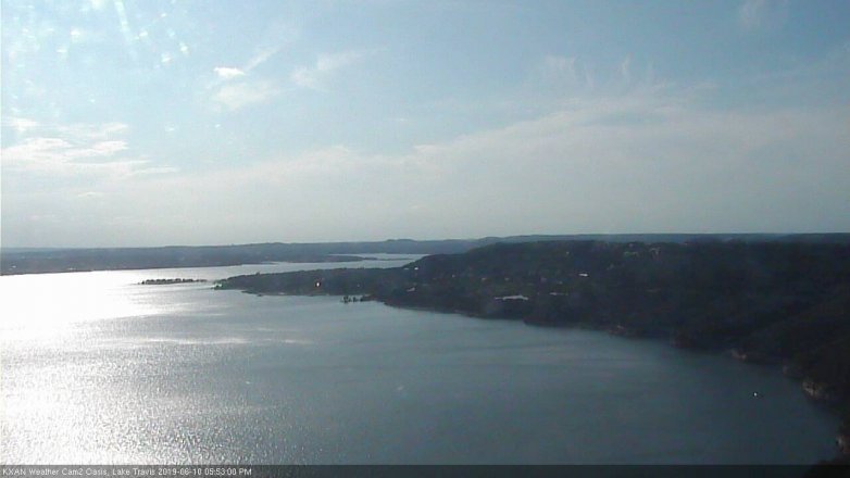 Lake Travis webcam, June 10, 2019 4:55 PM CT