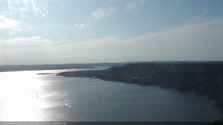 Lake Travis webcam, June 10, 2019 5:10 PM CT