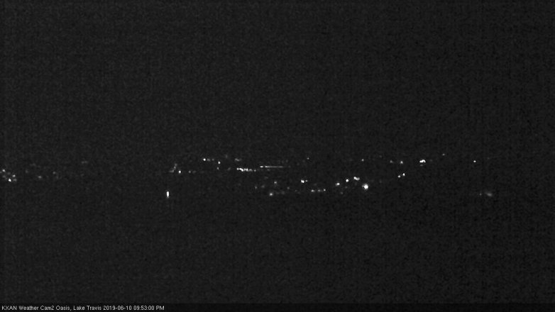 Lake Travis webcam, June 10, 2019 8:55 PM CT