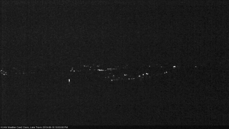 Lake Travis webcam, June 10, 2019 9:05 PM CT