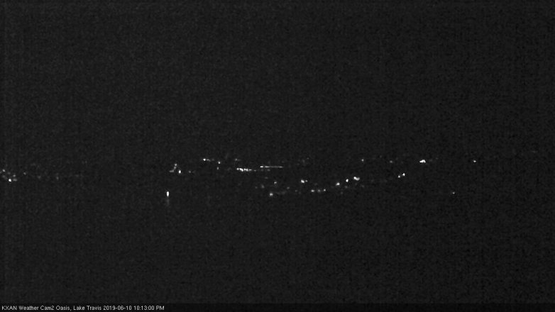 Lake Travis webcam, June 10, 2019 9:15 PM CT