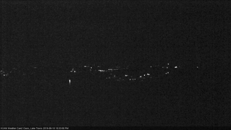 Lake Travis webcam, June 10, 2019 9:35 PM CT
