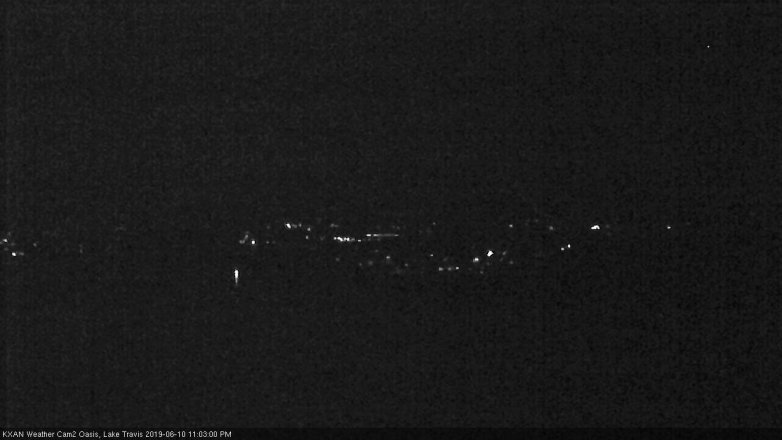 Lake Travis webcam, June 10, 2019 10:05 PM CT