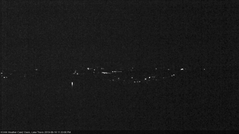 Lake Travis webcam, June 10, 2019 10:35 PM CT