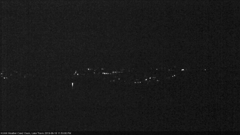 Lake Travis webcam, June 10, 2019 10:55 PM CT