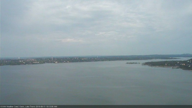 Lake Travis webcam, June 11, 2019 9:15 AM CT