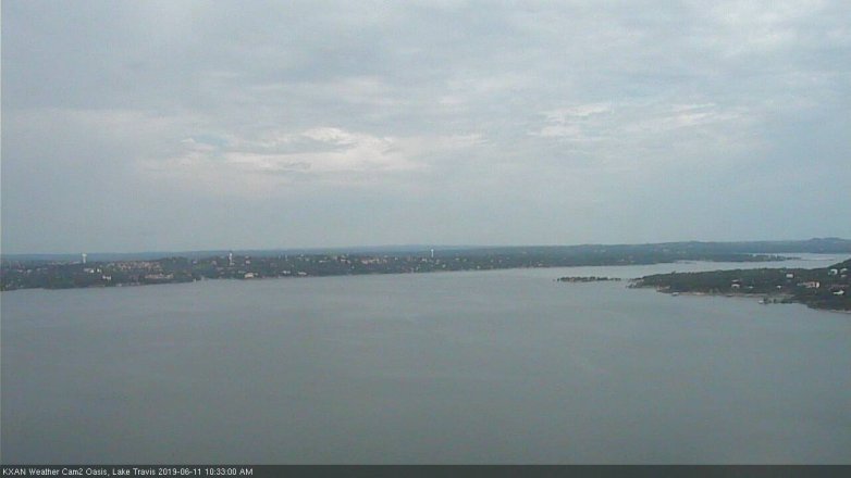 Lake Travis webcam, June 11, 2019 9:35 AM CT