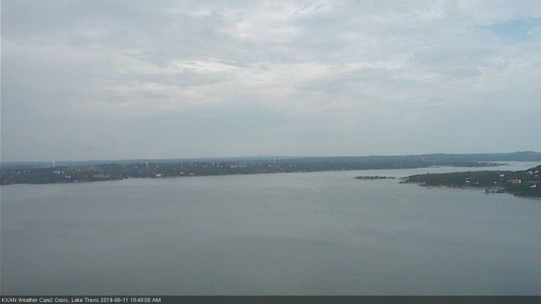 Lake Travis webcam, June 11, 2019 9:50 AM CT