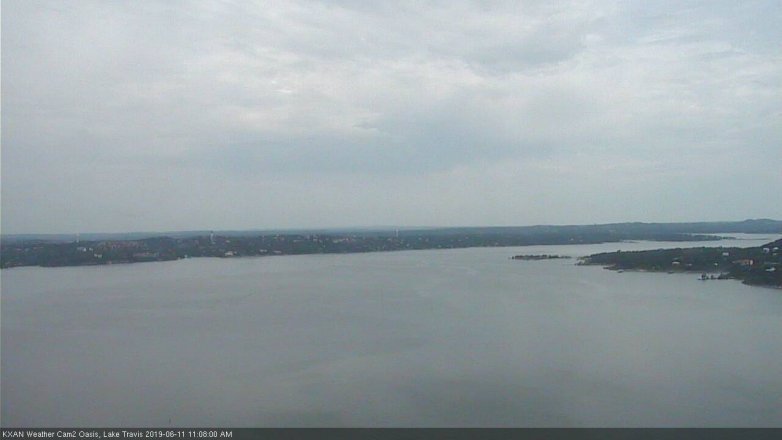Lake Travis webcam, June 11, 2019 10:10 AM CT