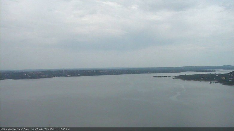 Lake Travis webcam, June 11, 2019 10:15 AM CT