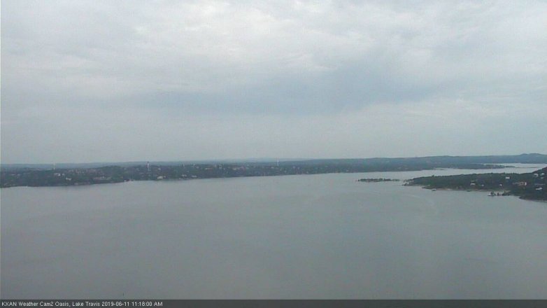 Lake Travis webcam, June 11, 2019 10:20 AM CT