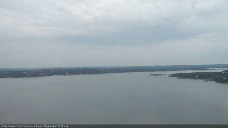 Lake Travis webcam, June 11, 2019 10:25 AM CT