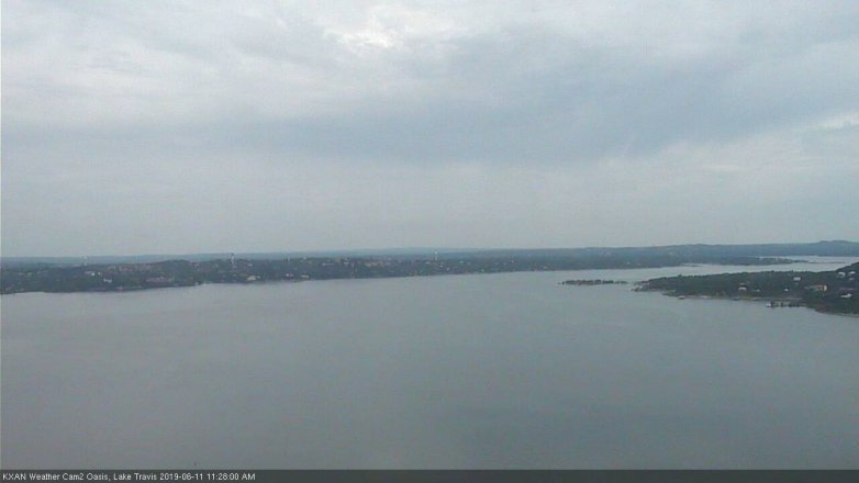Lake Travis webcam, June 11, 2019 10:30 AM CT