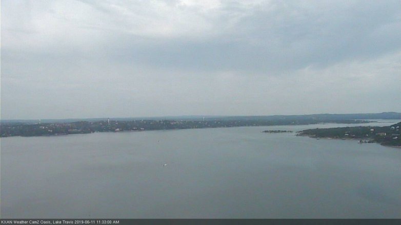 Lake Travis webcam, June 11, 2019 10:35 AM CT