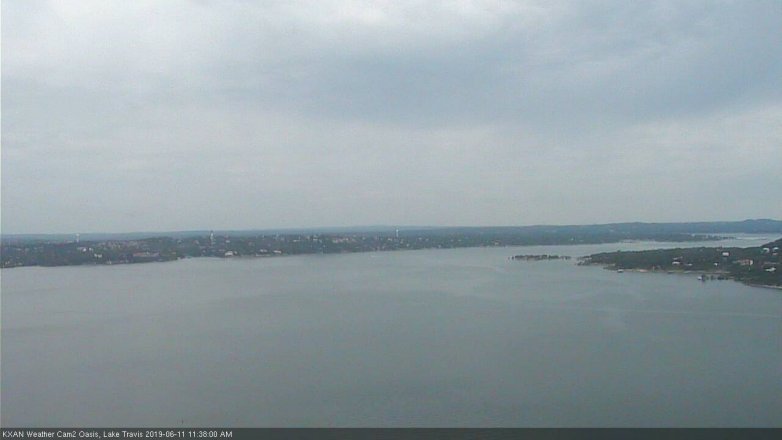 Lake Travis webcam, June 11, 2019 10:40 AM CT