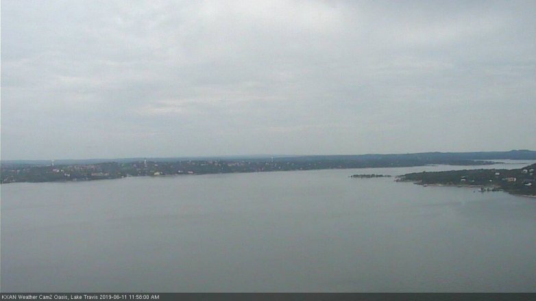 Lake Travis webcam, June 11, 2019 11:00 AM CT