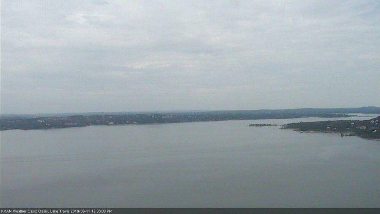 Lake Travis webcam, June 11, 2019 11:10 AM CT