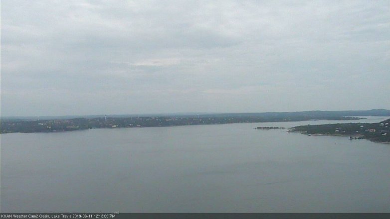 Lake Travis webcam, June 11, 2019 11:15 AM CT