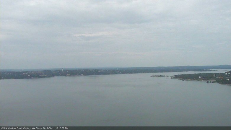 Lake Travis webcam, June 11, 2019 11:20 AM CT