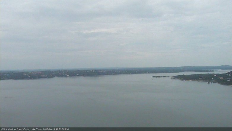 Lake Travis webcam, June 11, 2019 11:25 AM CT
