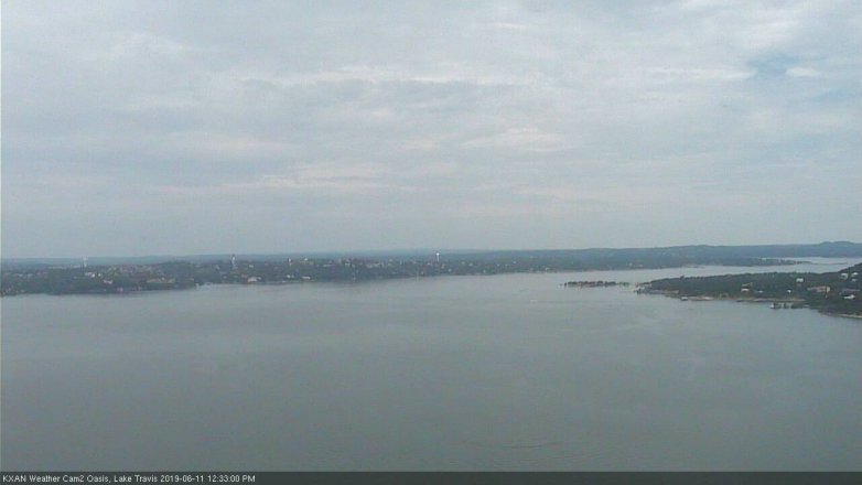 Lake Travis webcam, June 11, 2019 11:35 AM CT